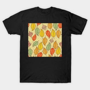 Autumn falling leaves T-Shirt